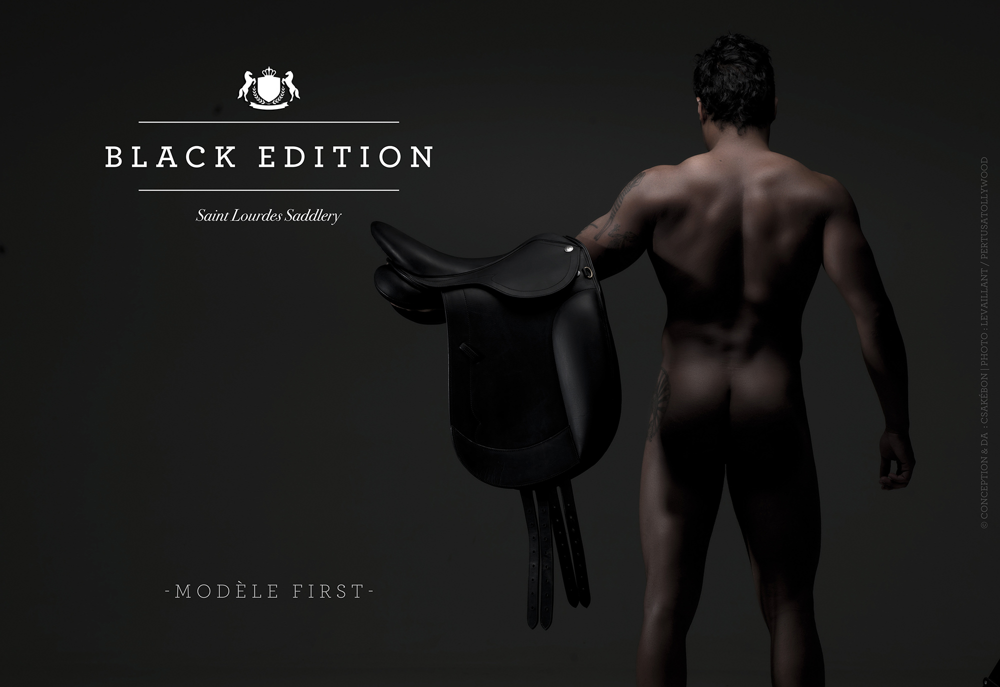 Csakébon - Black Edition - Saint Lourdes Saddlery - All rights reserved